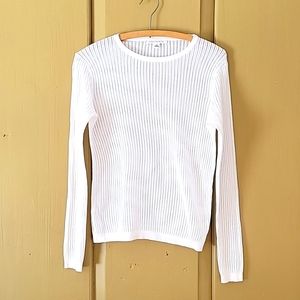 Long sleeve, lightweight sheer sweater